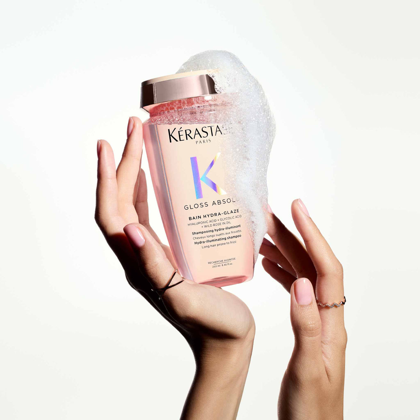 Kérastase Gloss Absolu Bain Hydra-Glaze Shampoo for Long Hair Prone to Frizz 250ml