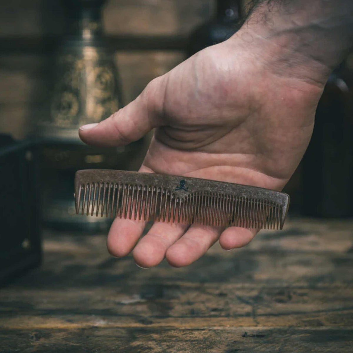 Bluebeards Revenge Liquid Wood Beard and Mo' Comb