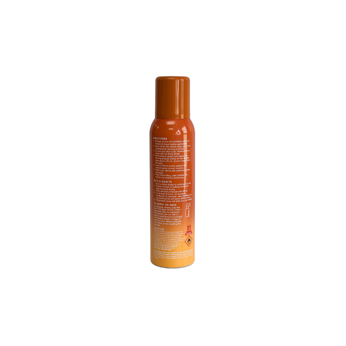 Caribbeantan Tan In A Can Aerosol - Instant Self Tan 200ml