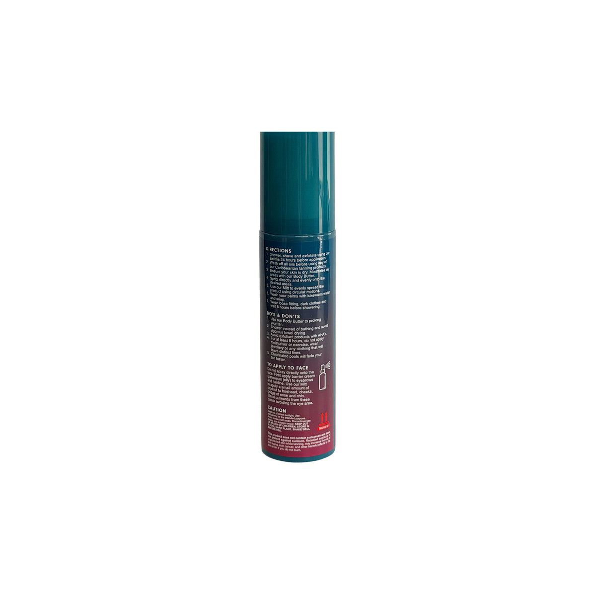 Caribbeantan Spritzer Instant Self Tan 200ml