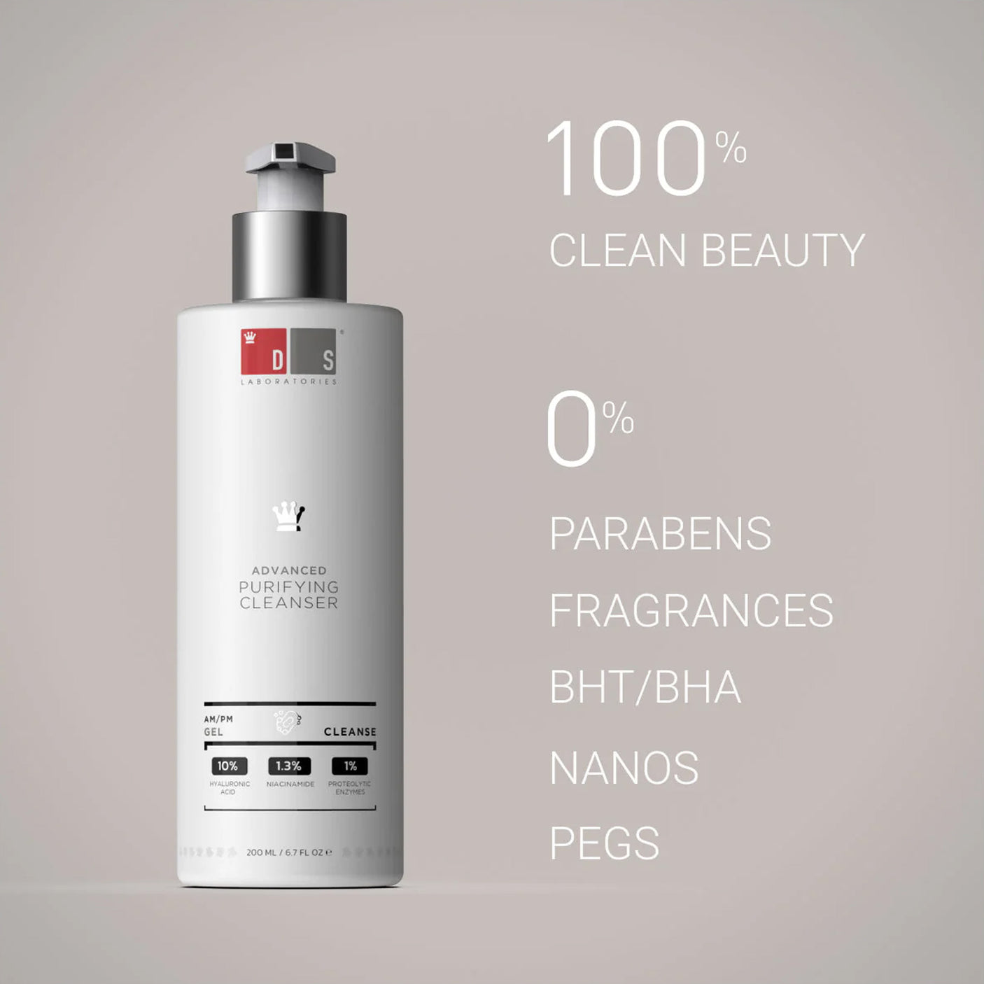 DS Laboratories Advanced Purifying Cleanser 200ml