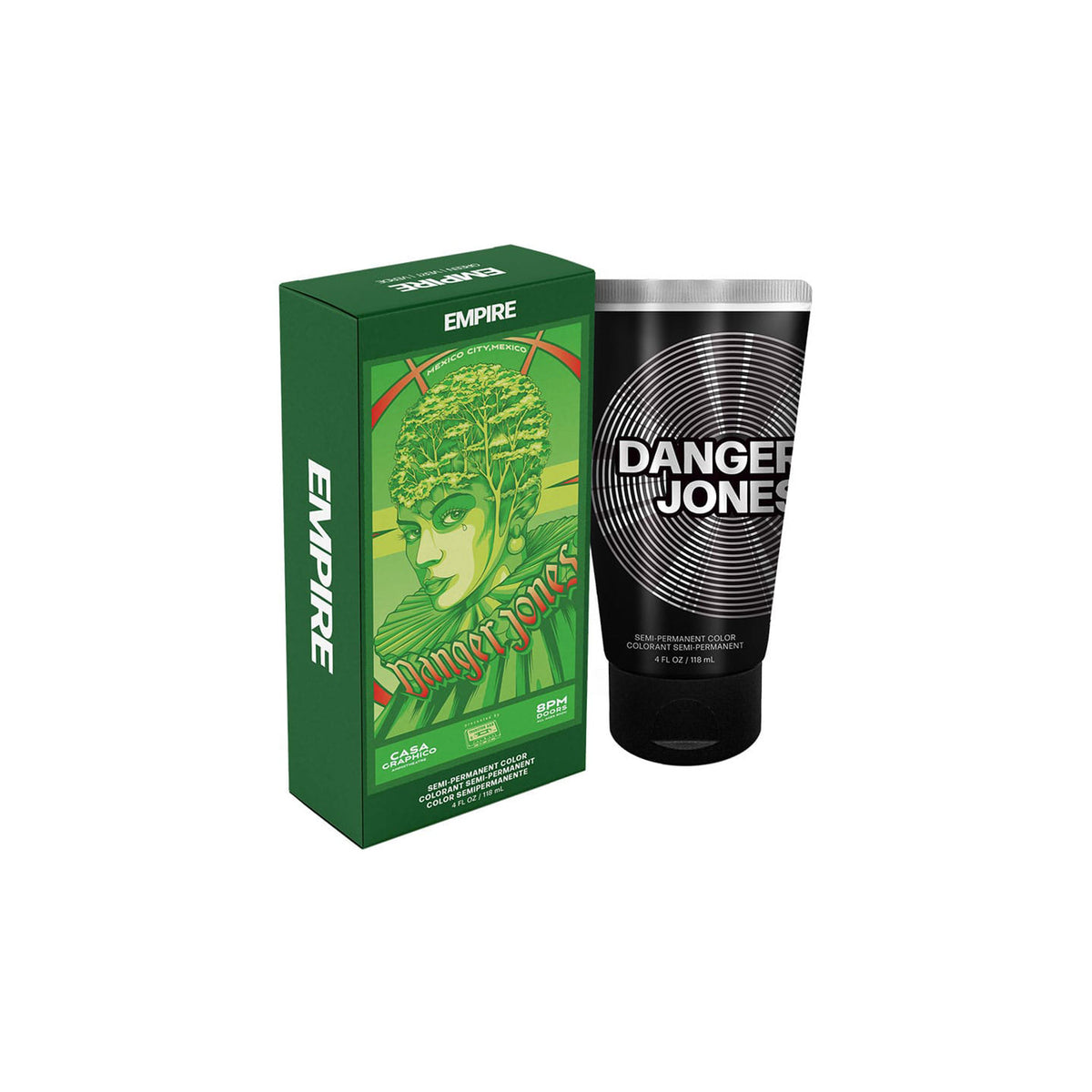 Danger Jones Semi-Permanent Color Empire Green 118ml