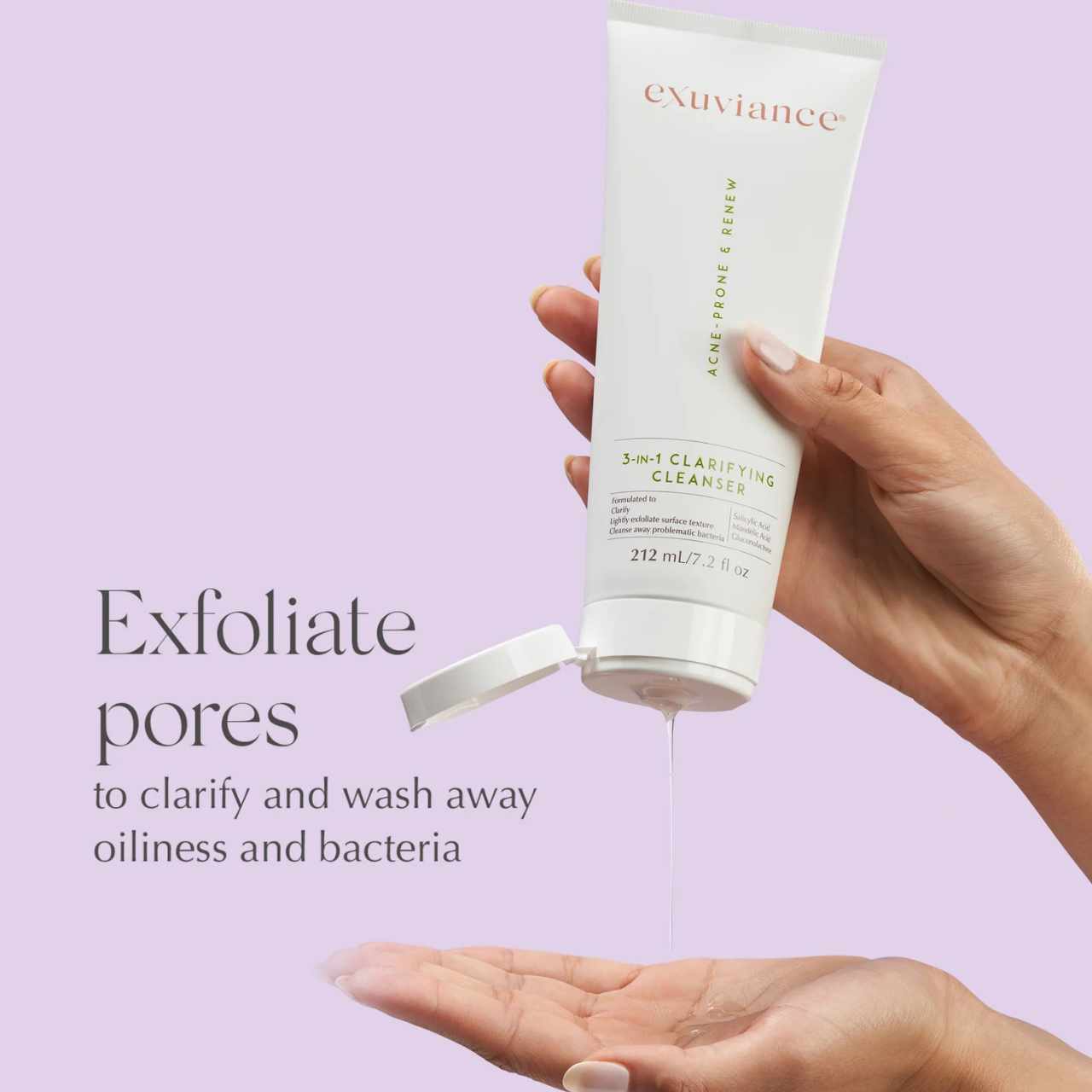 Exuviance Acne Prone & Renew 3-in-1 Clarifying Cleanser 212ml