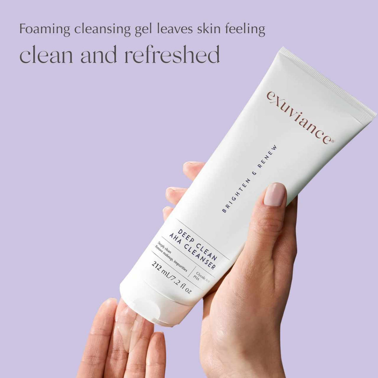 Exuviance Brighten & Renew Deep Clean AHA Cleanser 212ml
