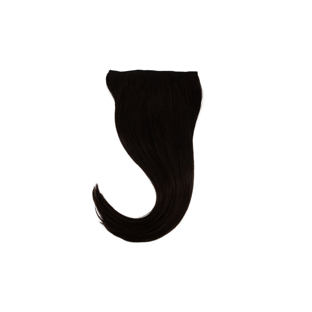 Frontrow Brown Black Clip-in Hair Extensions 160g