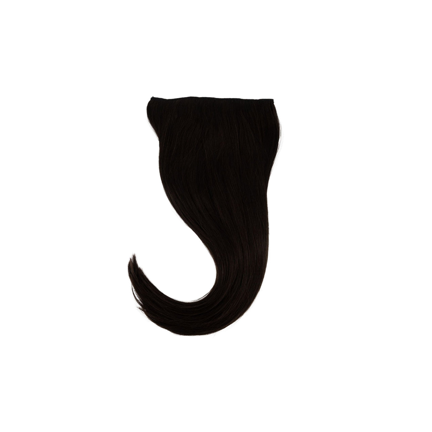Frontrow Brown Black Clip-in Hair Extensions 160g