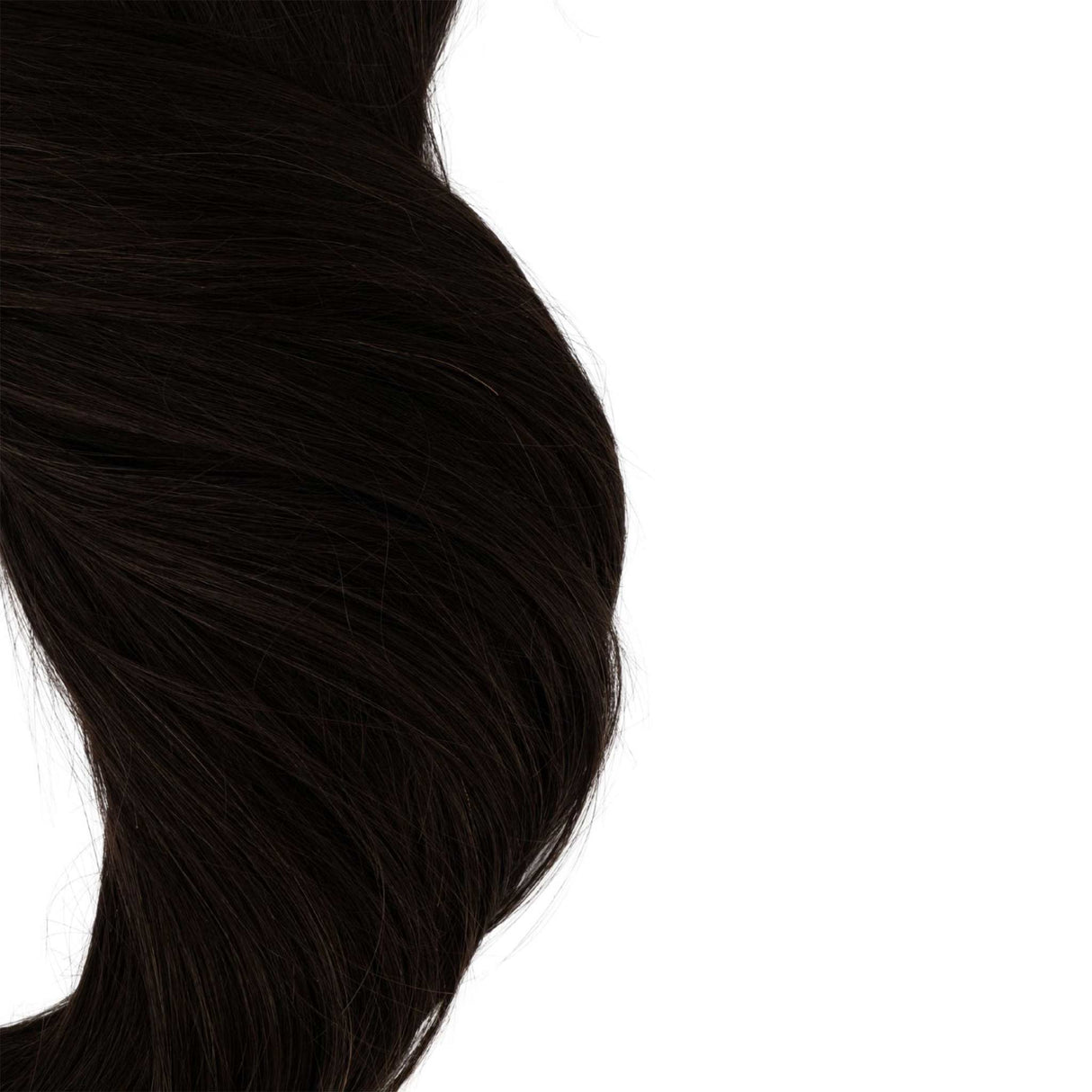 Frontrow Brown Black Clip-in Hair Volumizing Set