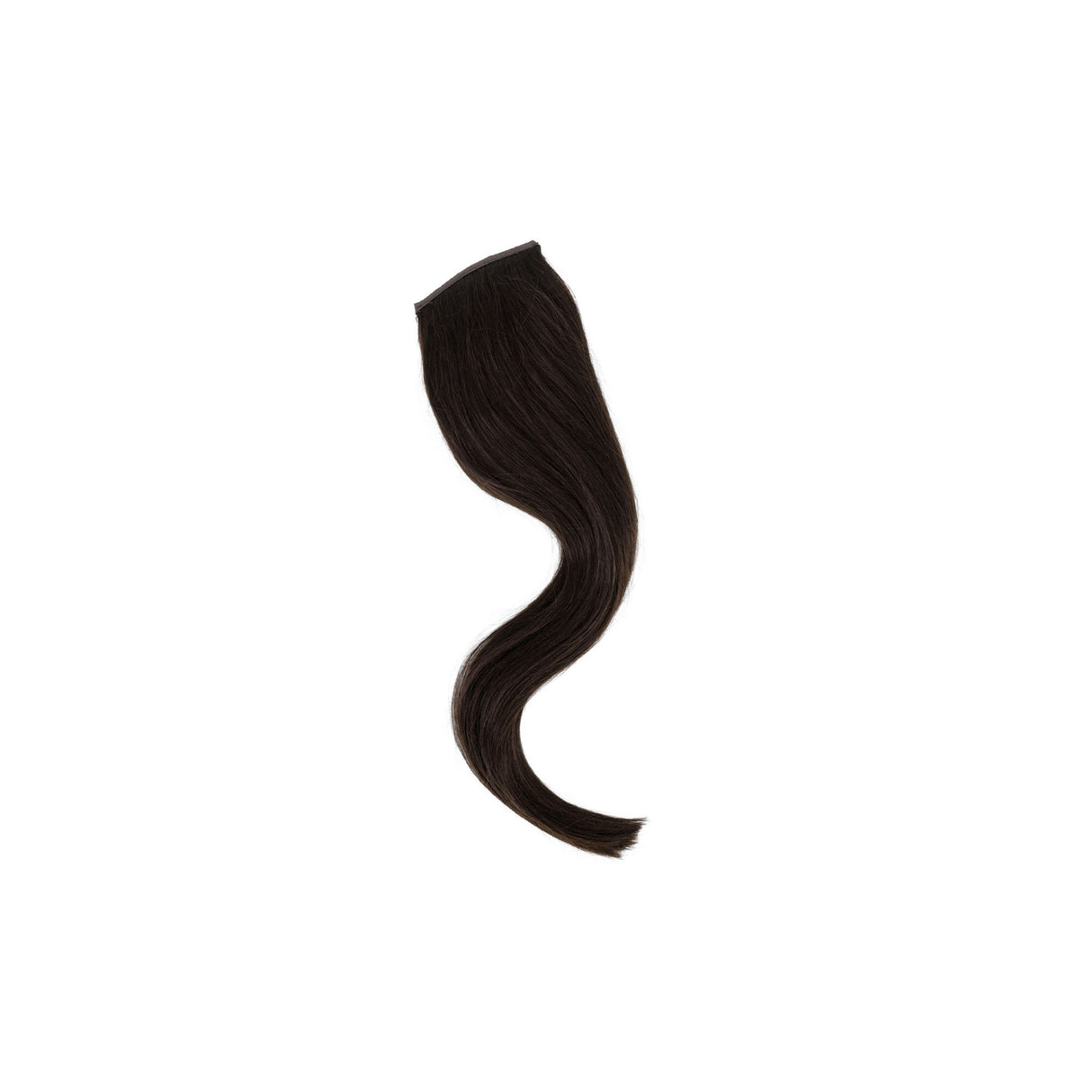 Frontrow Brown Black 20inch Clip-In Ponytail