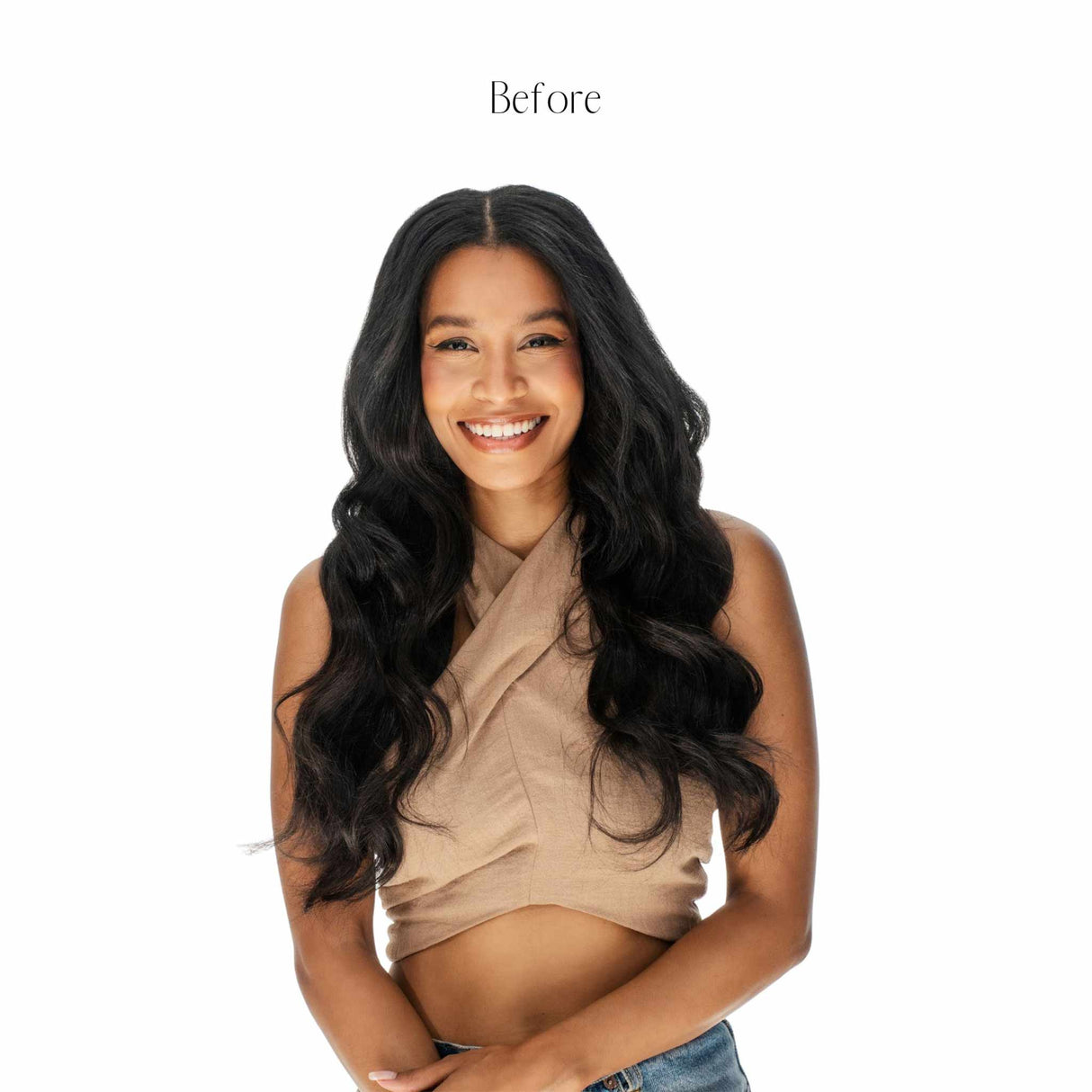 Frontrow Chocolate Brown Clip-in Bangs