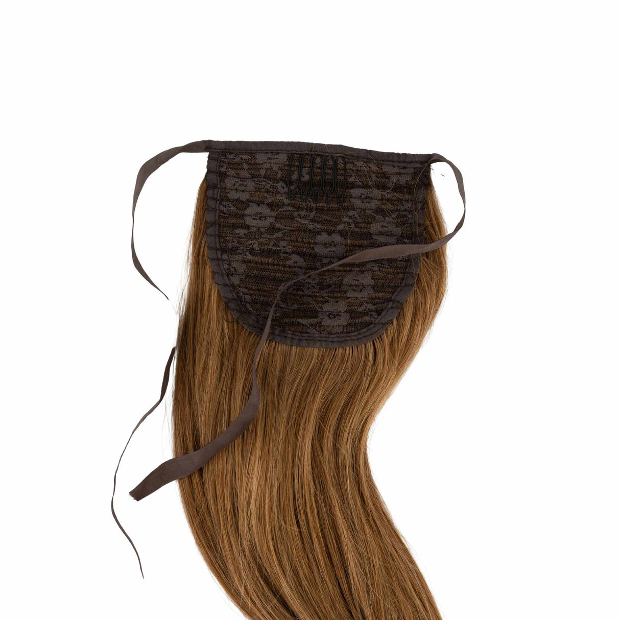 Frontrow Chestnut Brown 20inch Clip in Ponytail