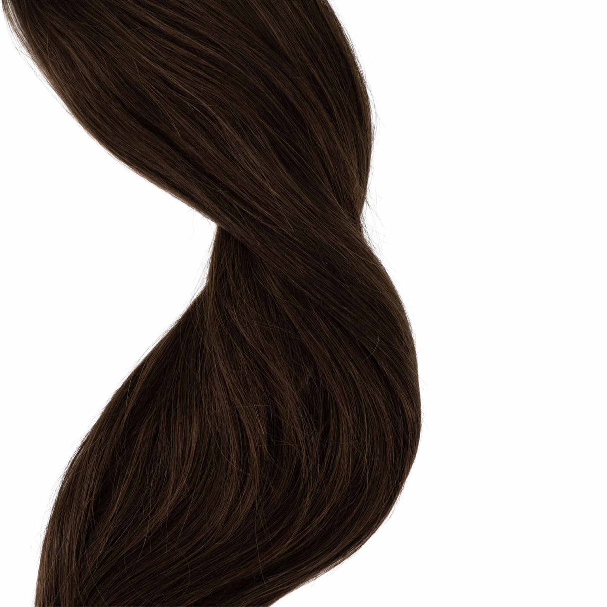 Frontrow Dark Brown 20inch Clip in Ponytail