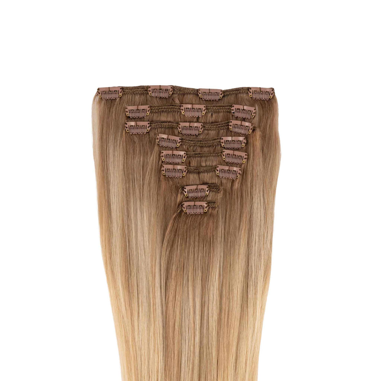 Frontrow Mixed Blonde Balayage Clip-In Hair Extensions 160g