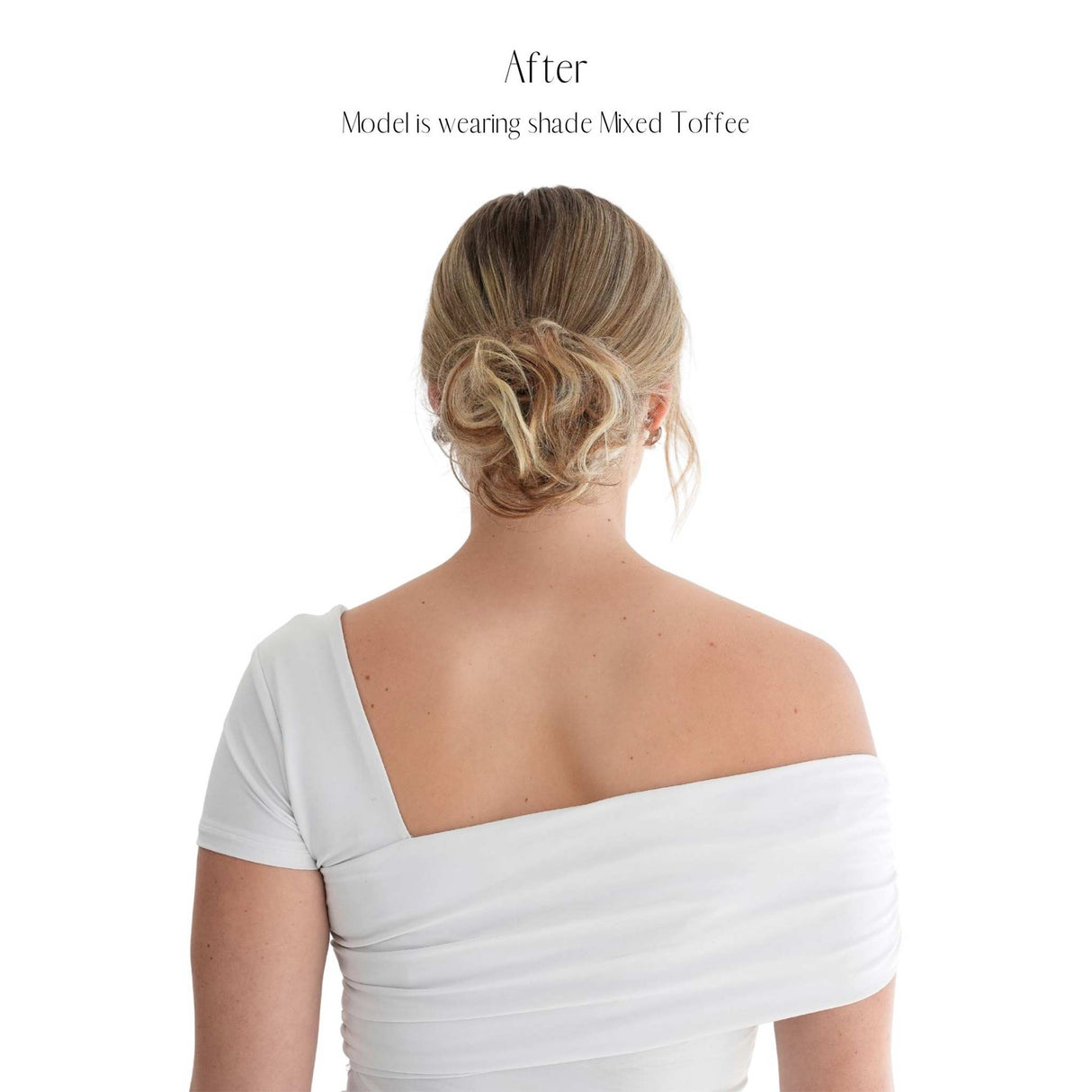 Frontrow Mixed Chocolate Hair Scrunchie