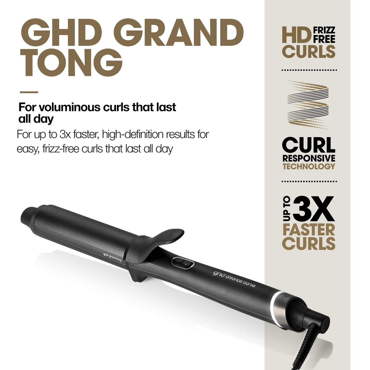 ghd Chronos Curve Grand Curl Tong