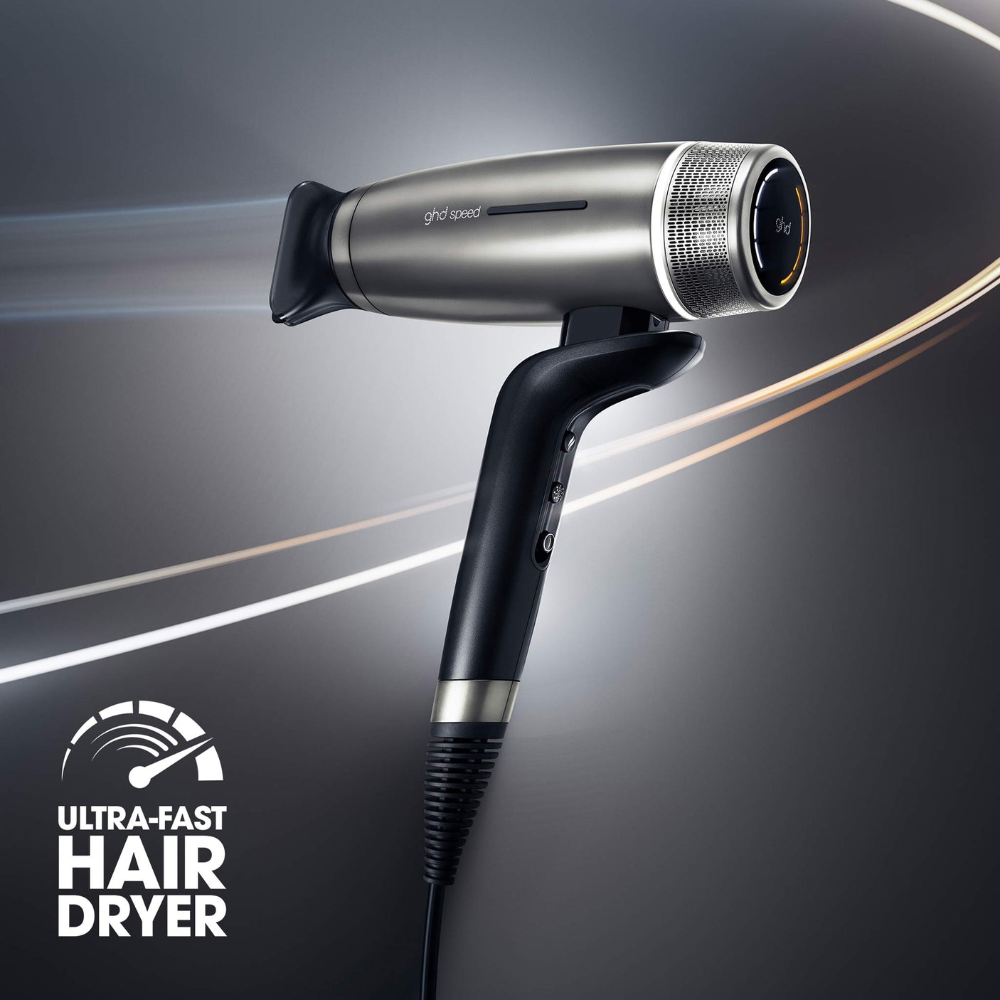 ghd Speed Ionic Hair Dryer - In Titanium Black