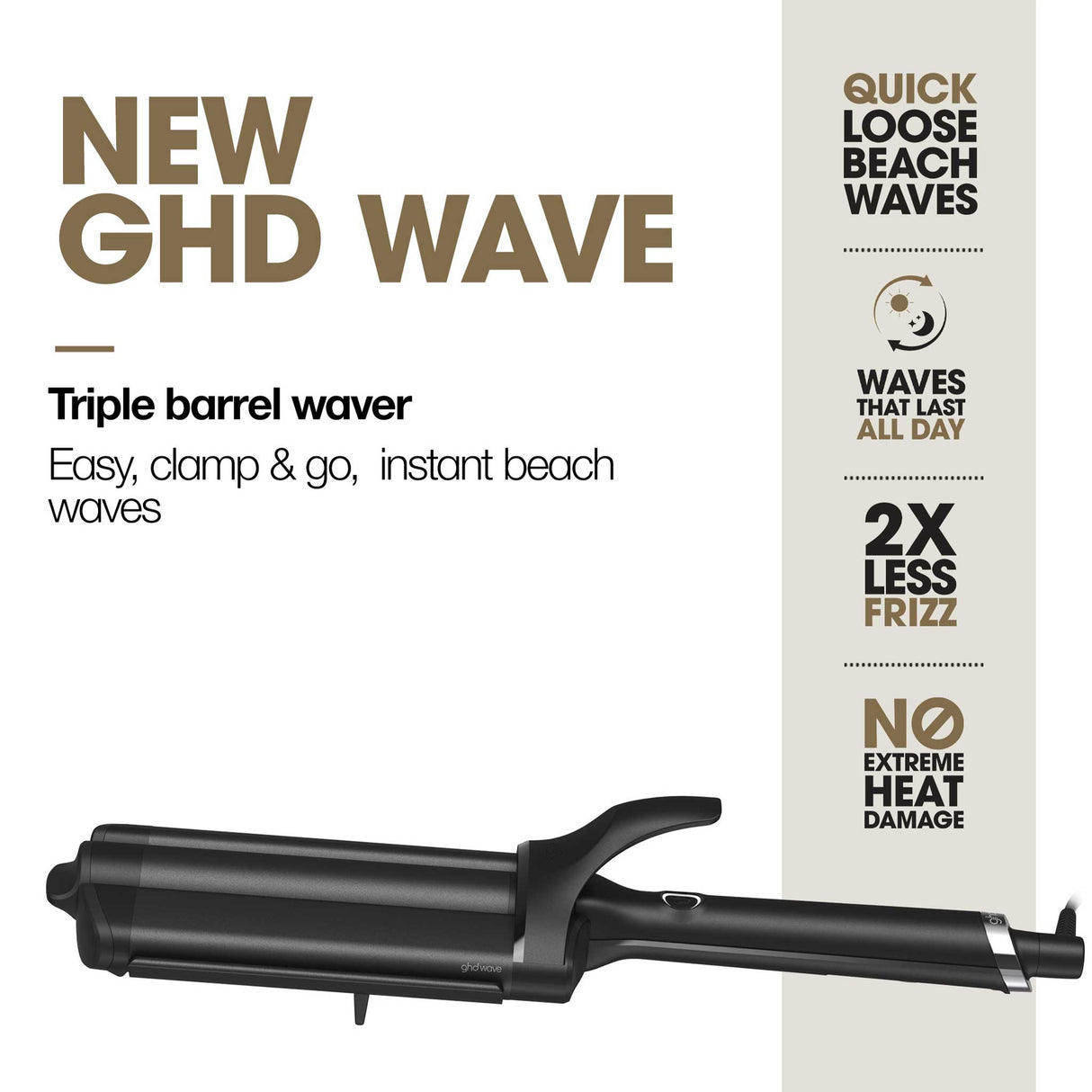 ghd Wave Triple Barrel Curler
