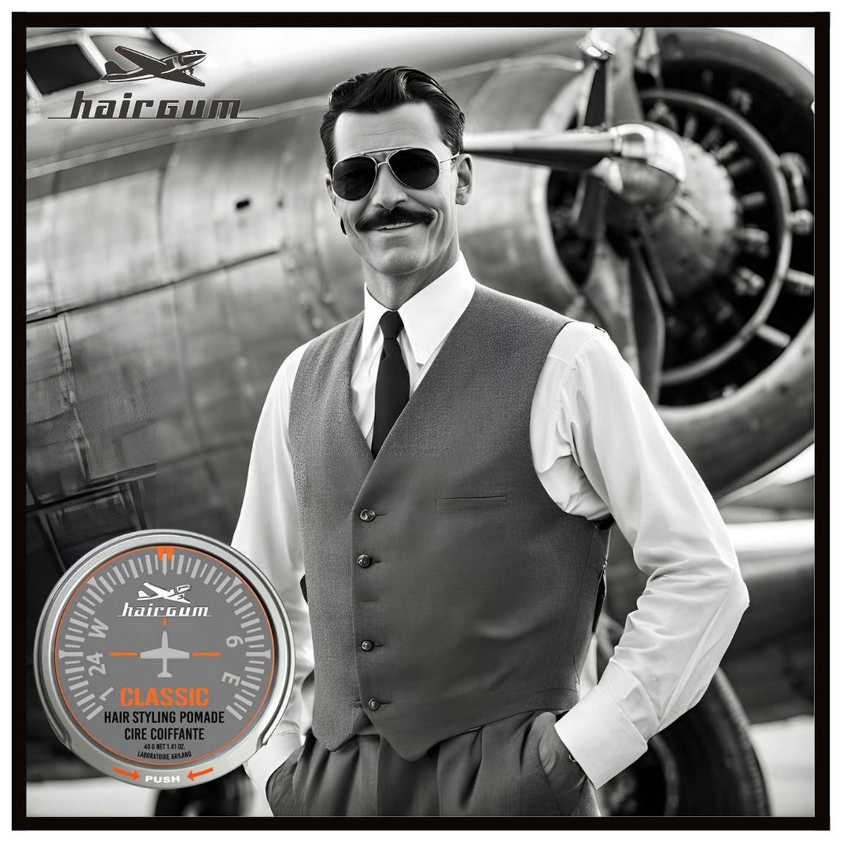 Hairgum Classic Hair Styling Pomade 40g