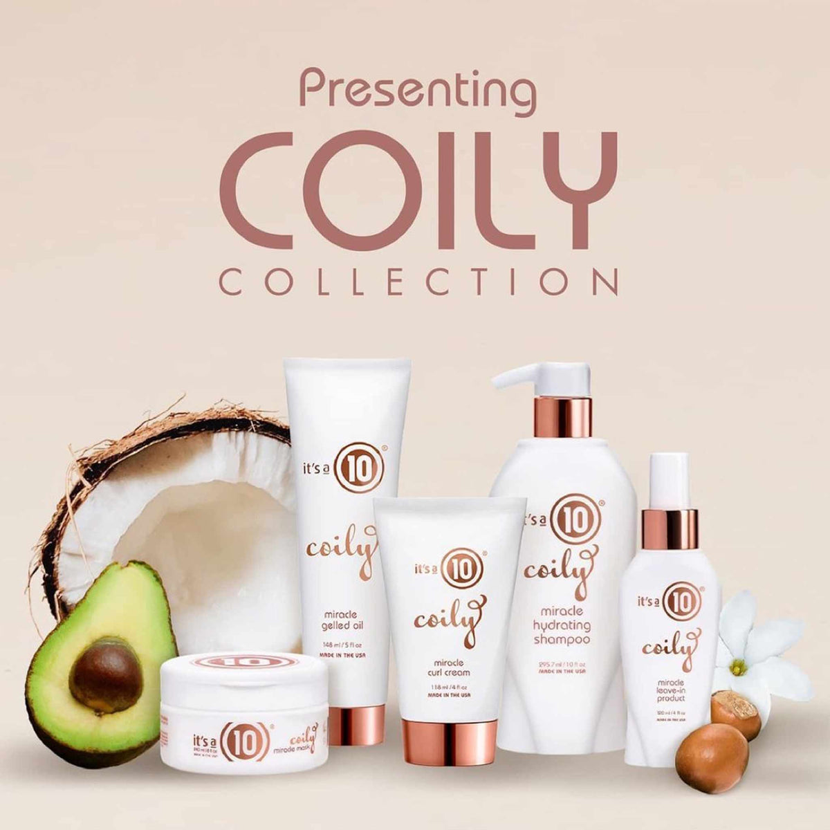 It's a 10 Miracle Coily Gelled Oil 148ml