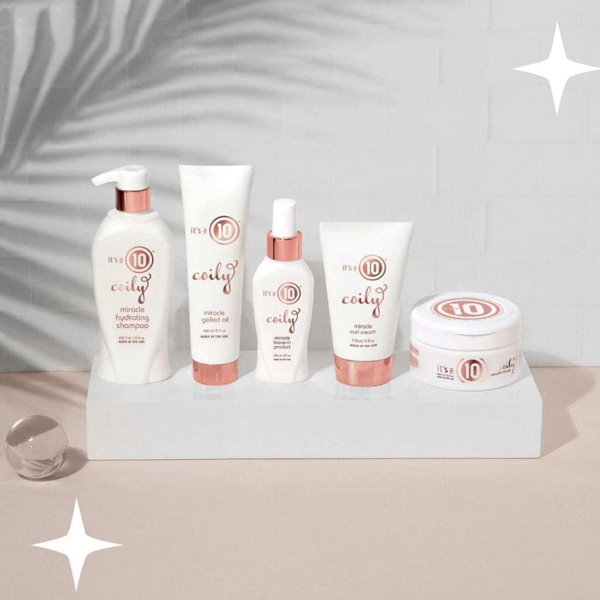 It's a 10 Miracle Coily Gelled Oil 148ml