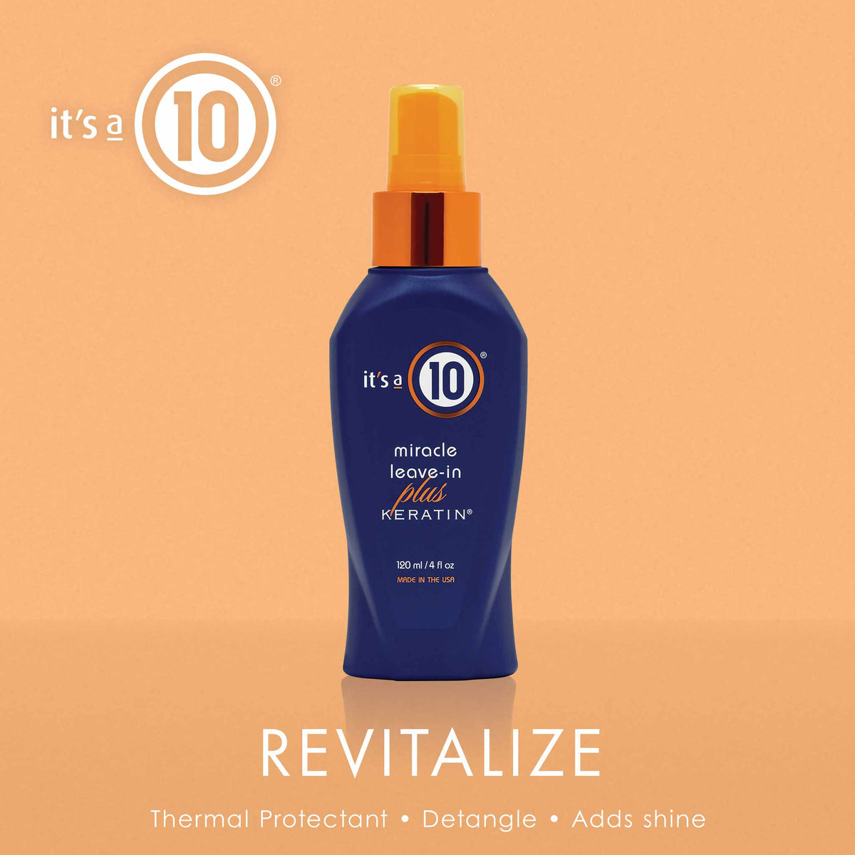 It's a 10 Miracle Leave In Plus Keratin 120ml