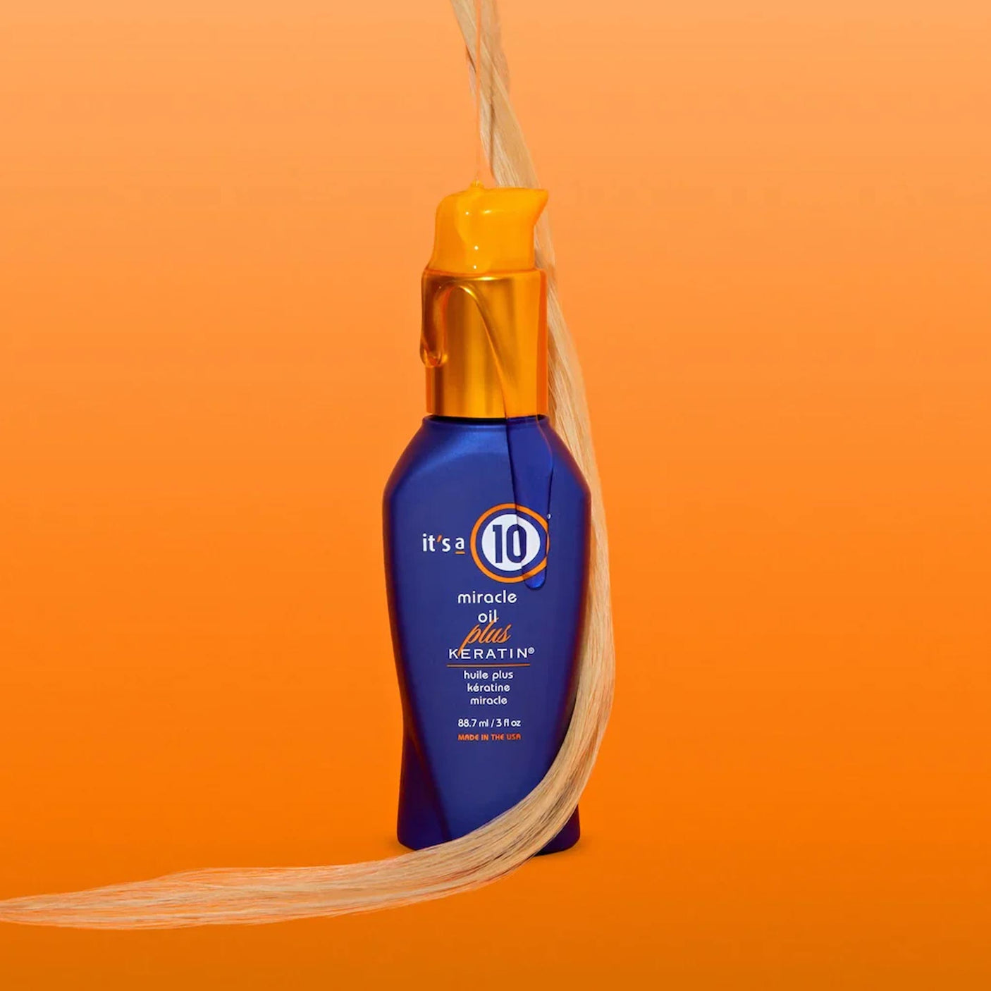 It's a 10 Miracle Oil Spray Plus Keratin 88.7ml