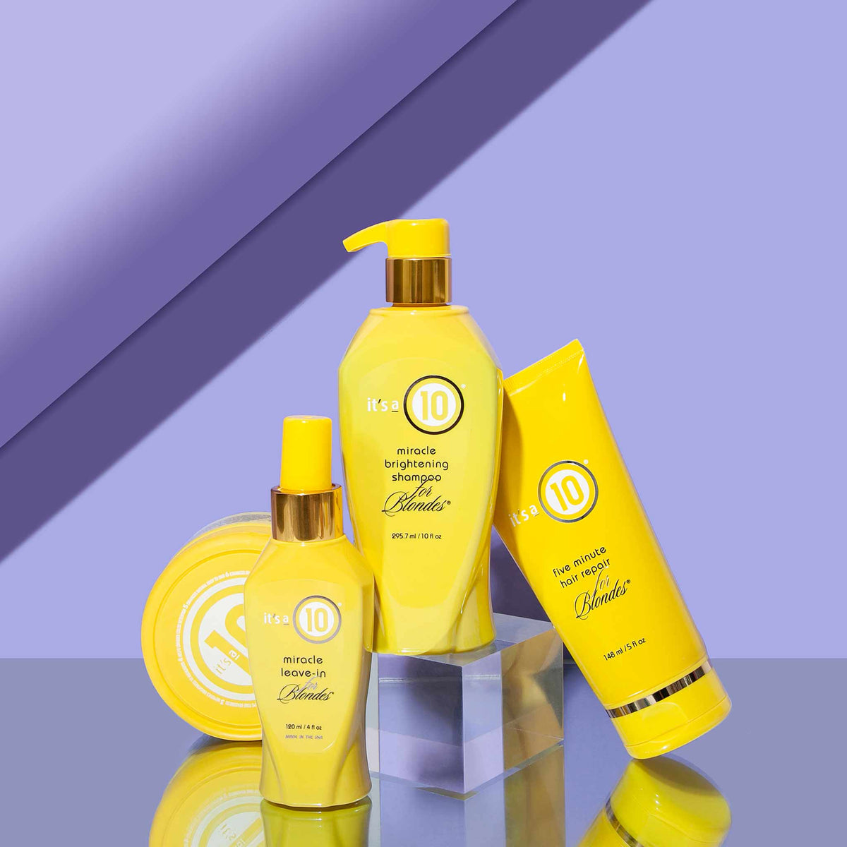 It's a 10 Five Minute Hair Repair for Blondes 148ml