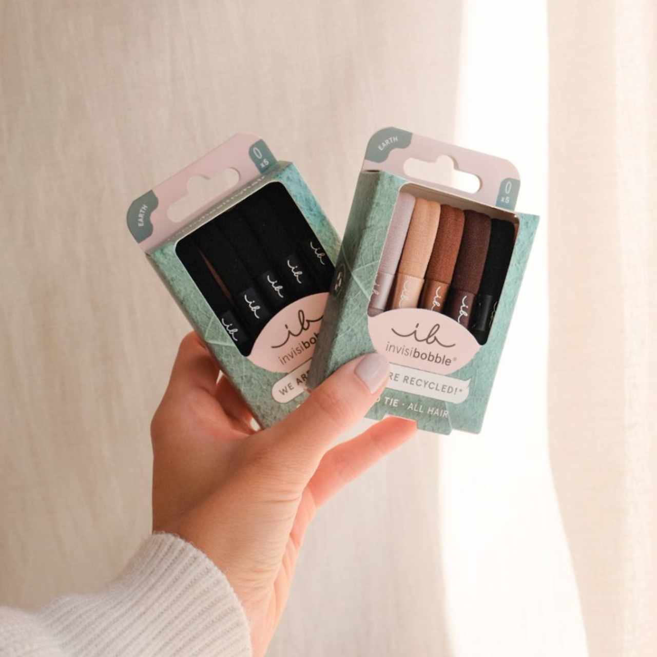 Invisibobble Hair Tie Mocha Earth 5pcs