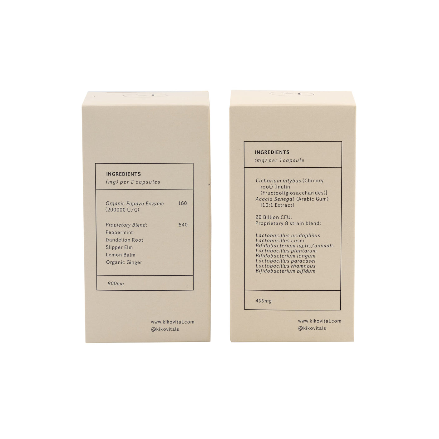 Kiko Vitals Heal Your Gut Duo