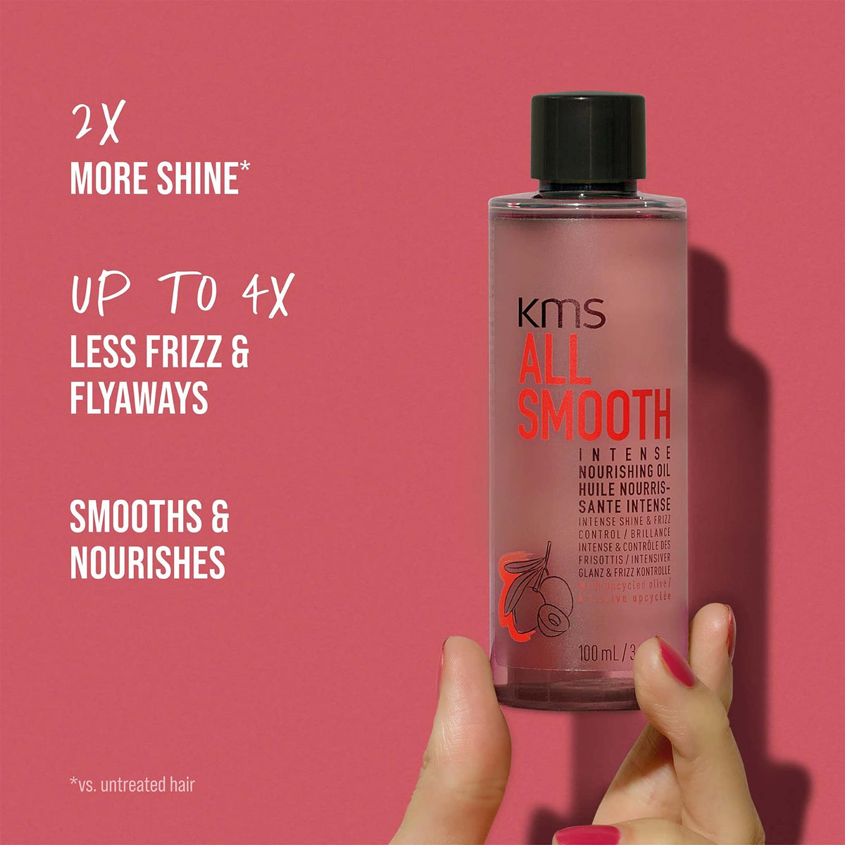 KMS All Smooth Intense Nourishing Oil 100ml