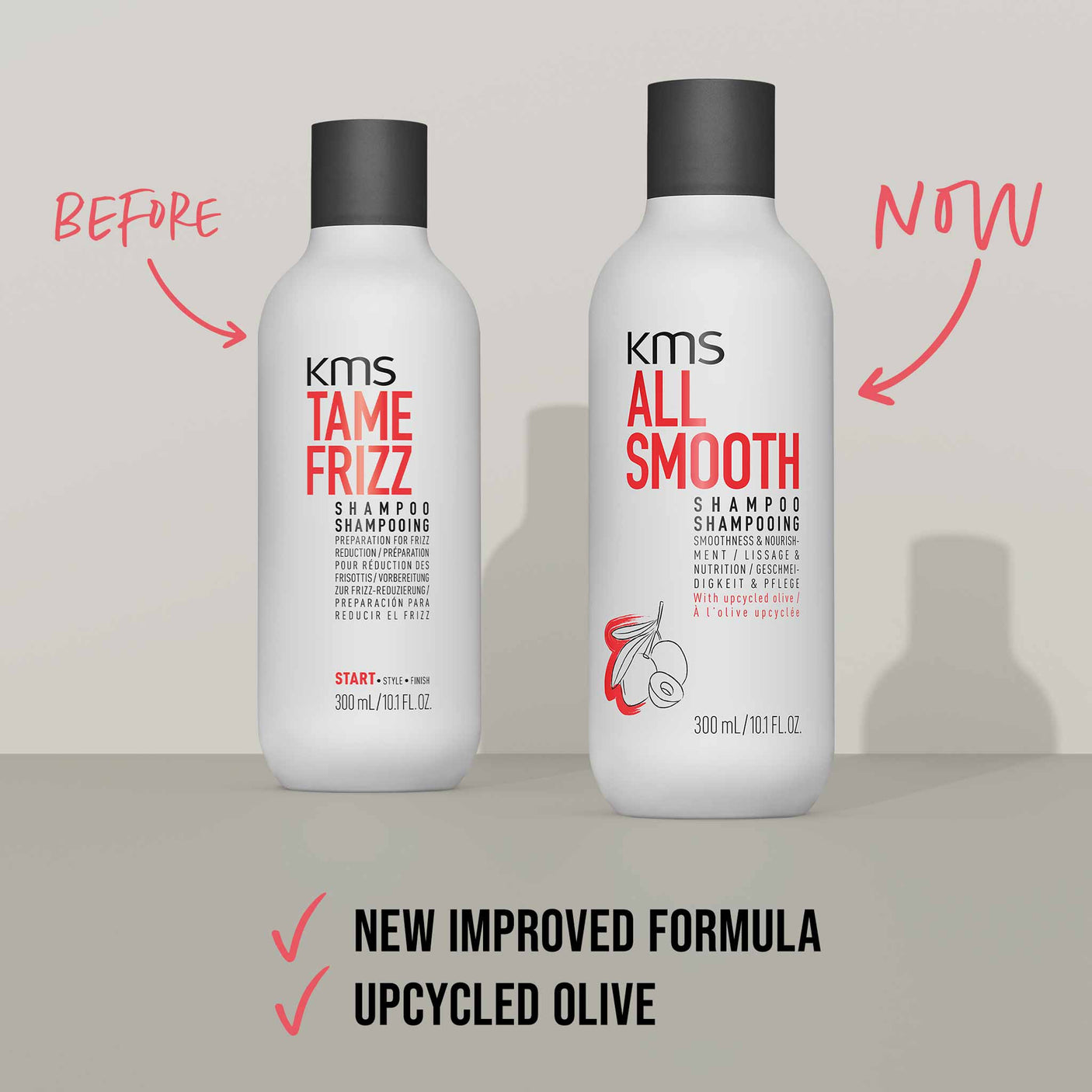 KMS All Smooth Shampoo 300ml