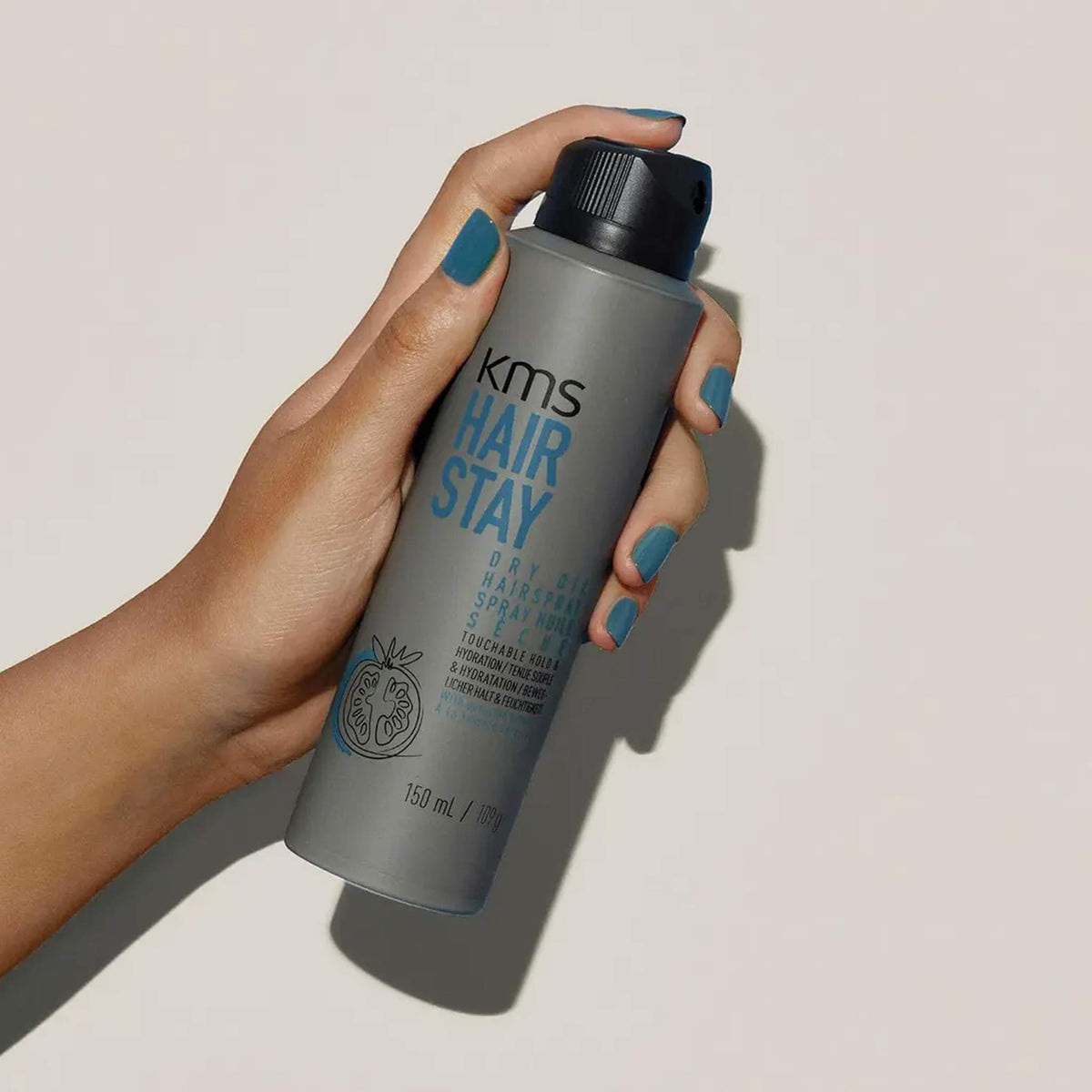 KMS Hair Stay Dry Oil Hairspray 75ml