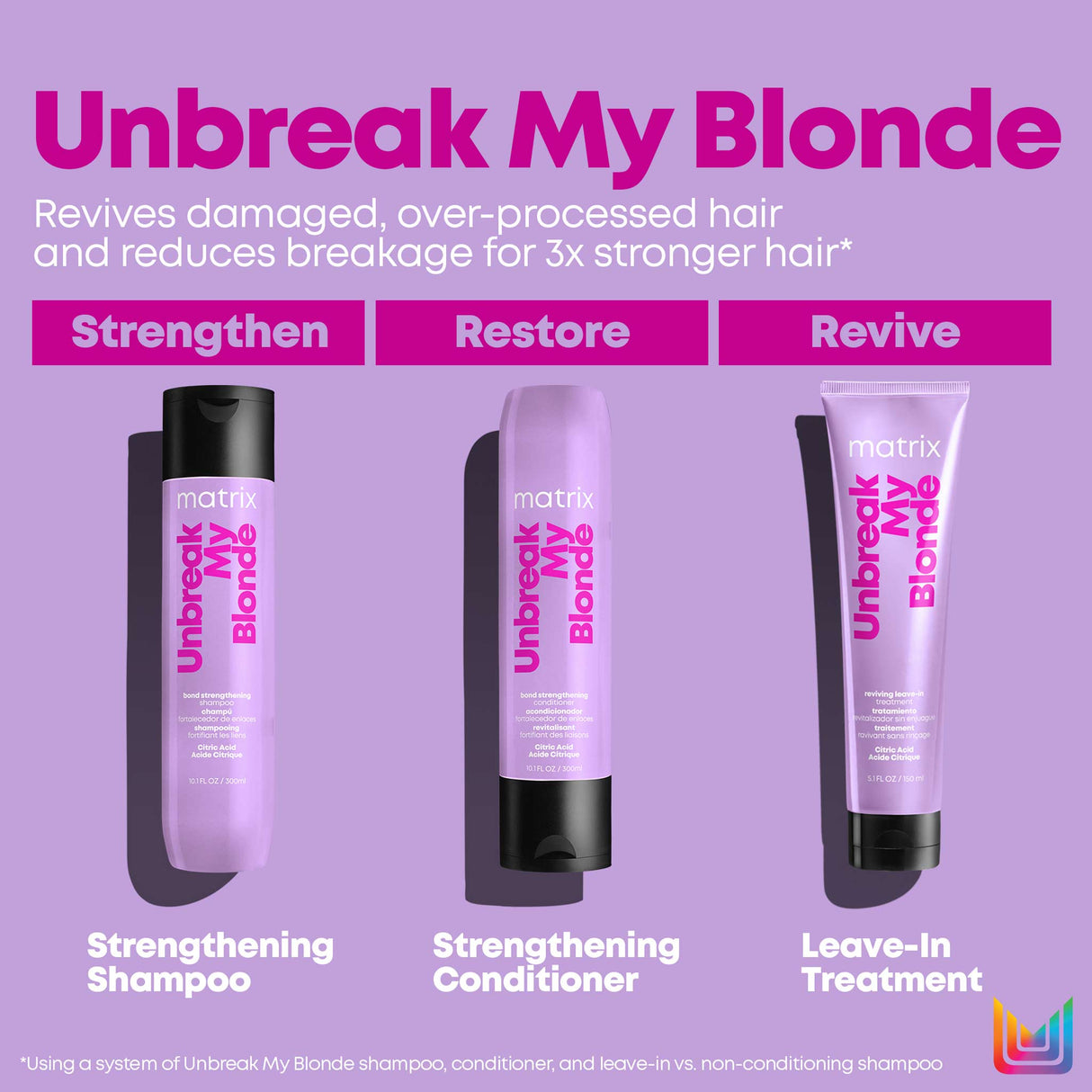 Matrix Unbreak My Blonde Conditioner 300ml