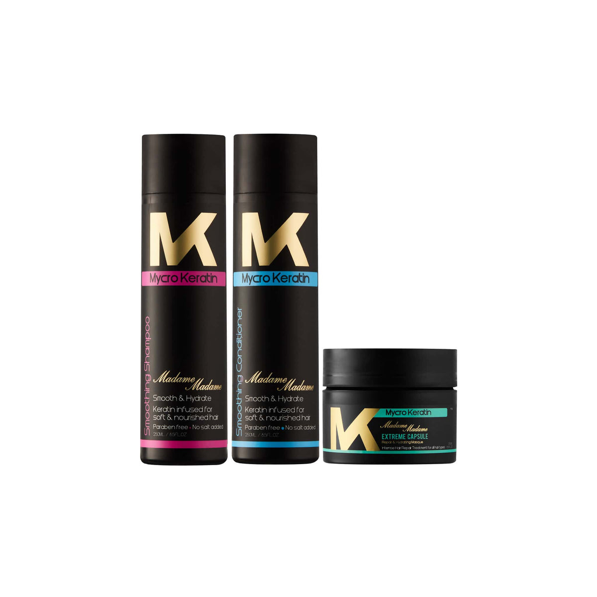 Mycro Keratin Madame Trio