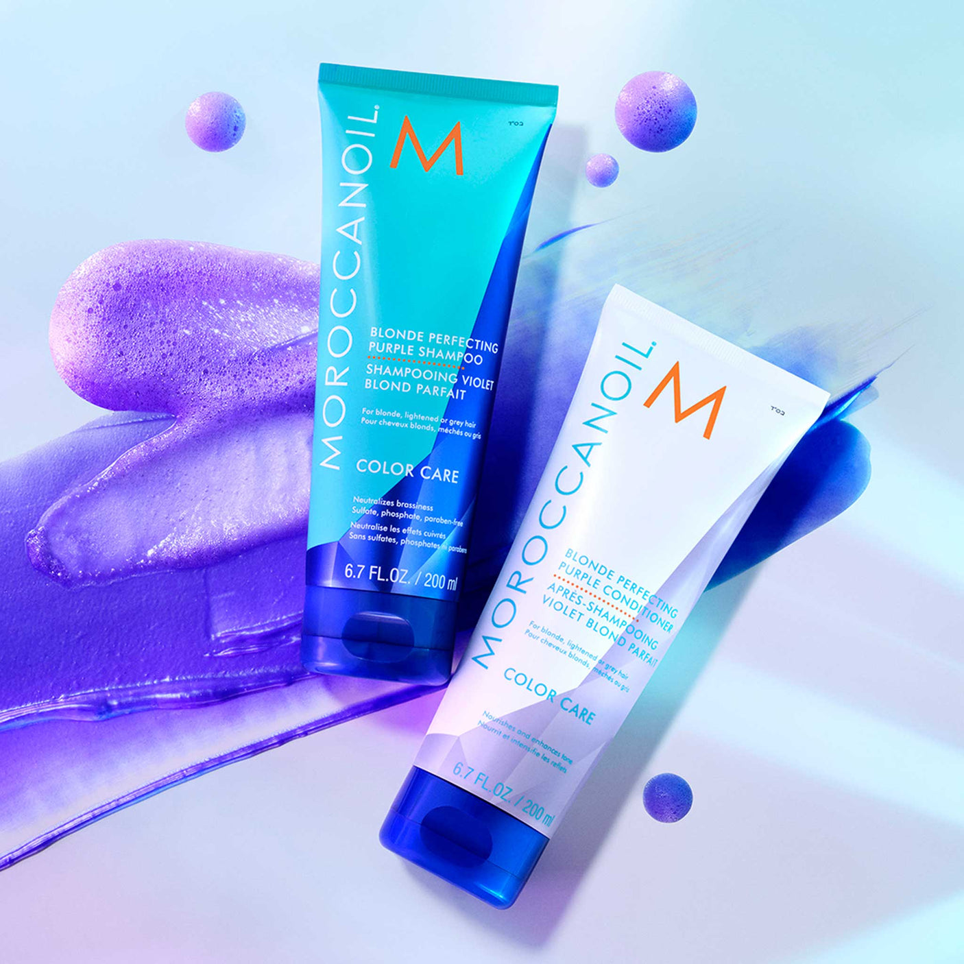 Moroccanoil Blonde Perfecting Purple Conditioner 200ml