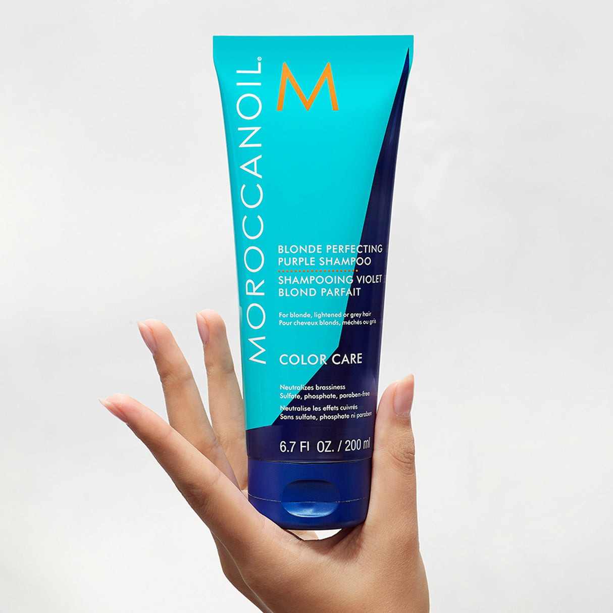 Moroccanoil Blonde Perfecting Purple Shampoo 200ml