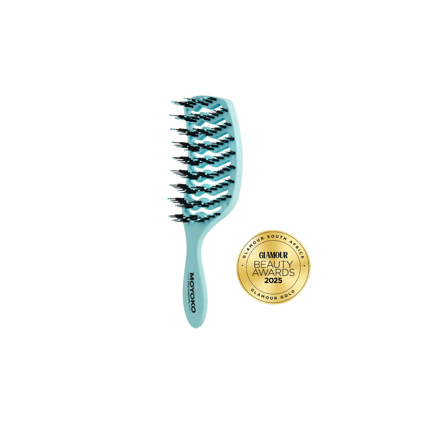 Mycro Keratin Moyoko Detangling Brush - Pastel Blue