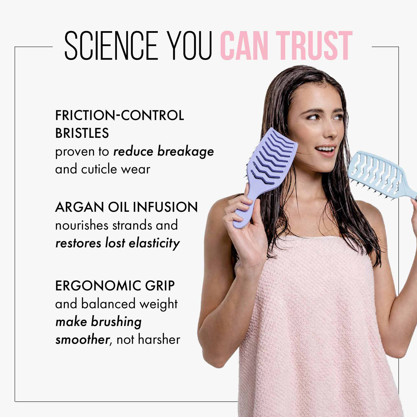 Mycro Keratin Moyoko Brush - Unicorn