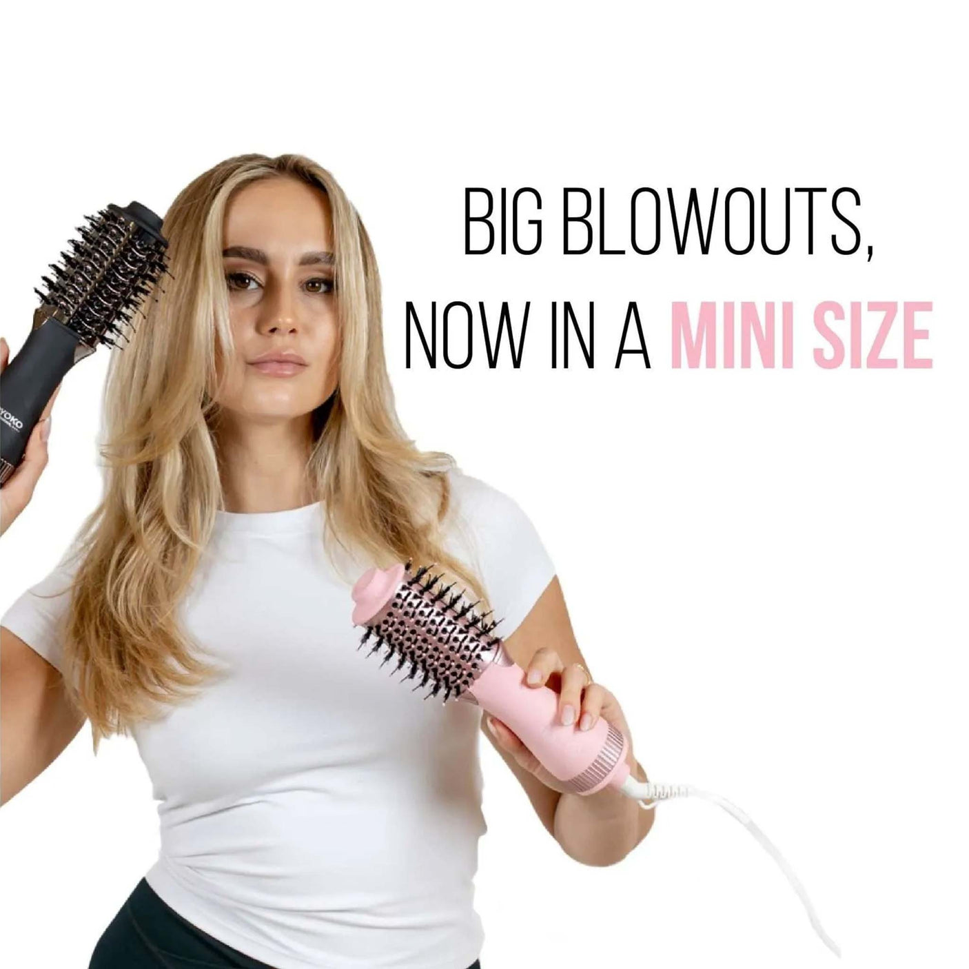 Mycro Keratin Moyoko Mini Magnitude Blowbrush – Black
