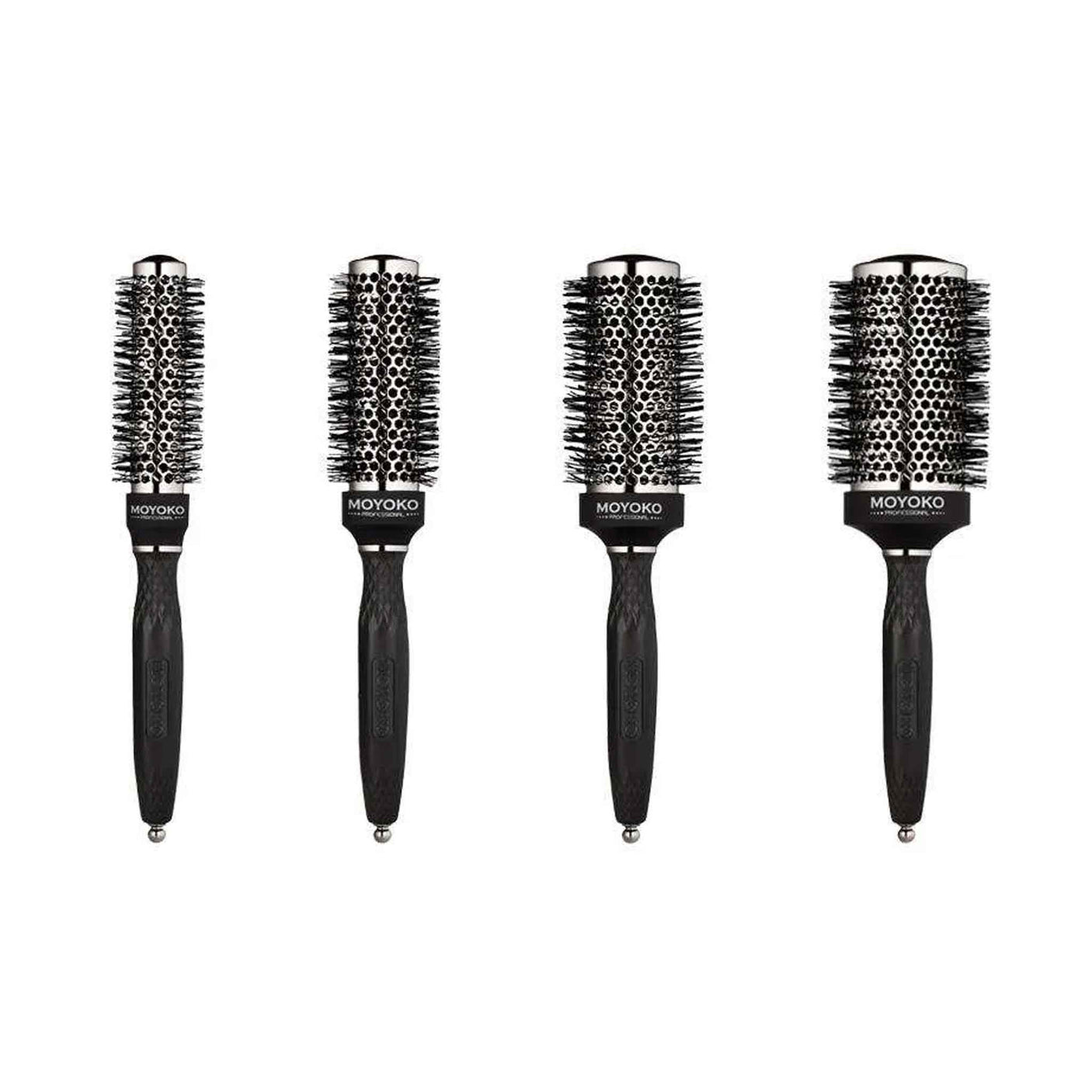 Mycro Keratin Moyoko Silver Arch Round Brush – 25mm
