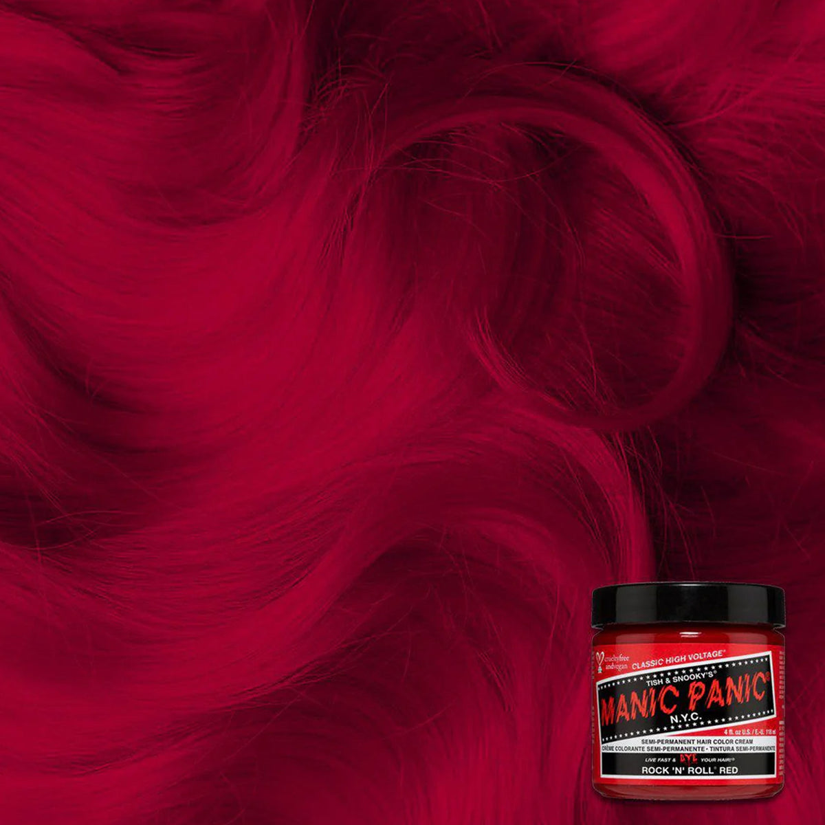 Manic Panic Color Cream Rock N Roll Red 118ml