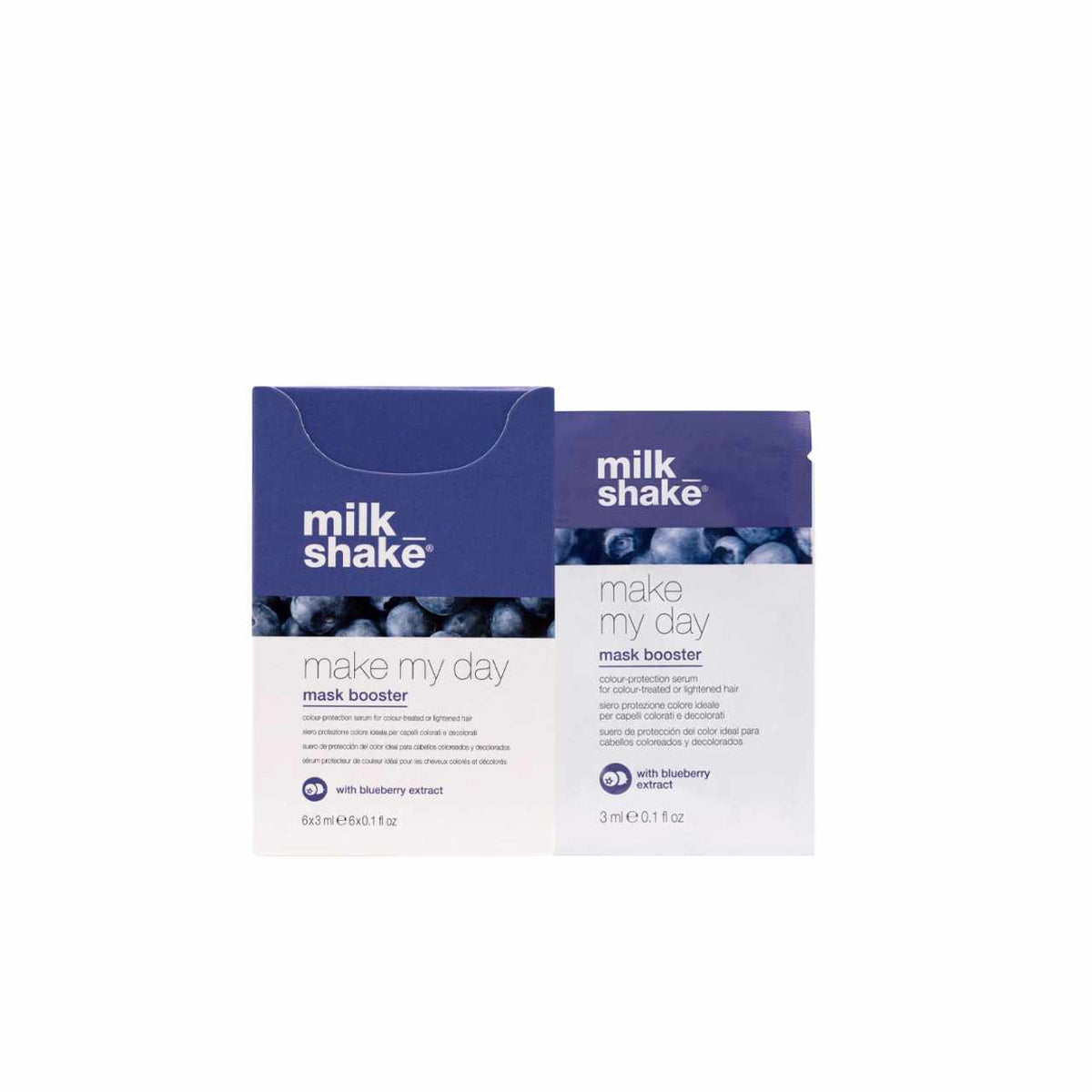 Milkshake Make My Day Mask Booster Blueberry 6x30ml