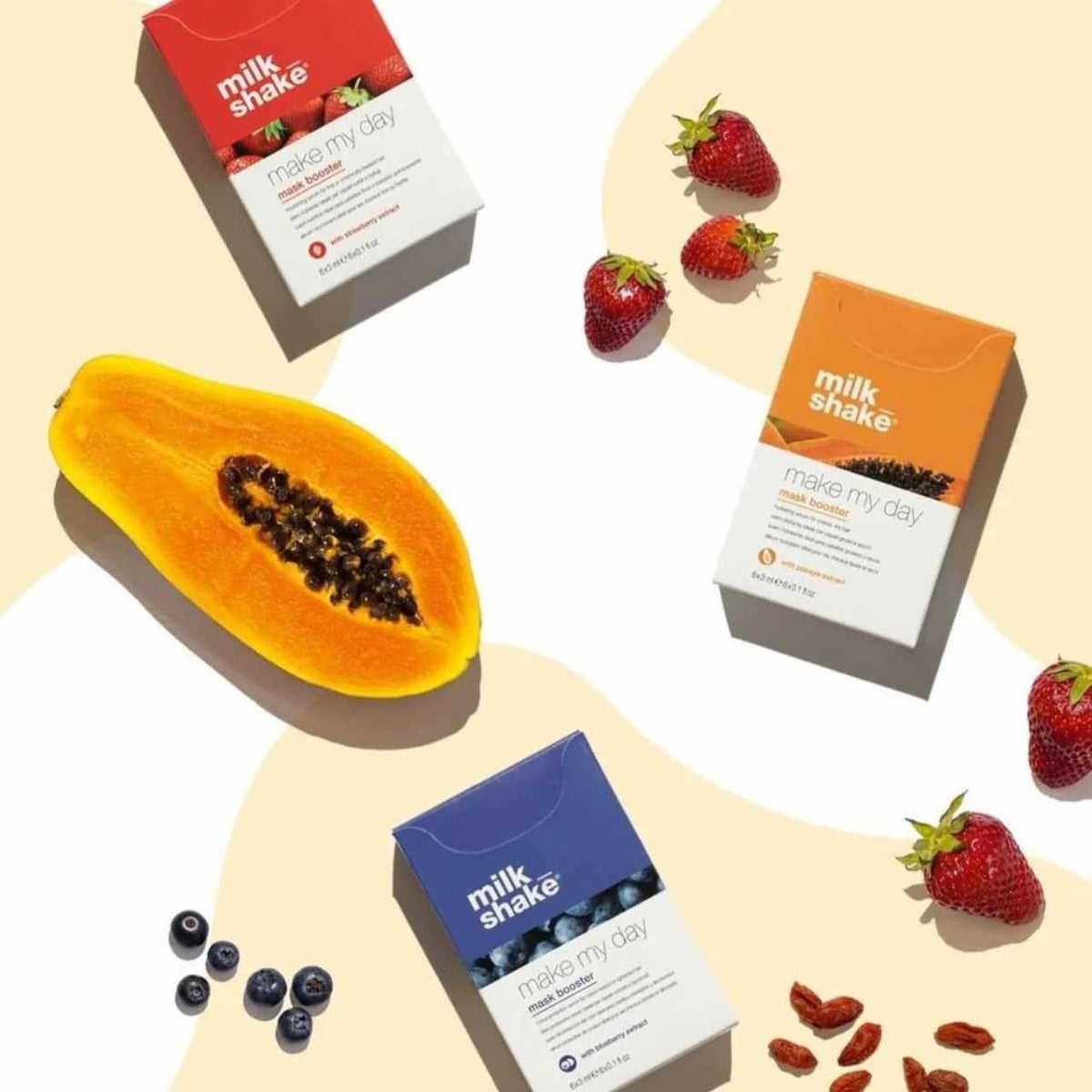 Milkshake Make My Day Mask Booster Strawberry 6x30ml