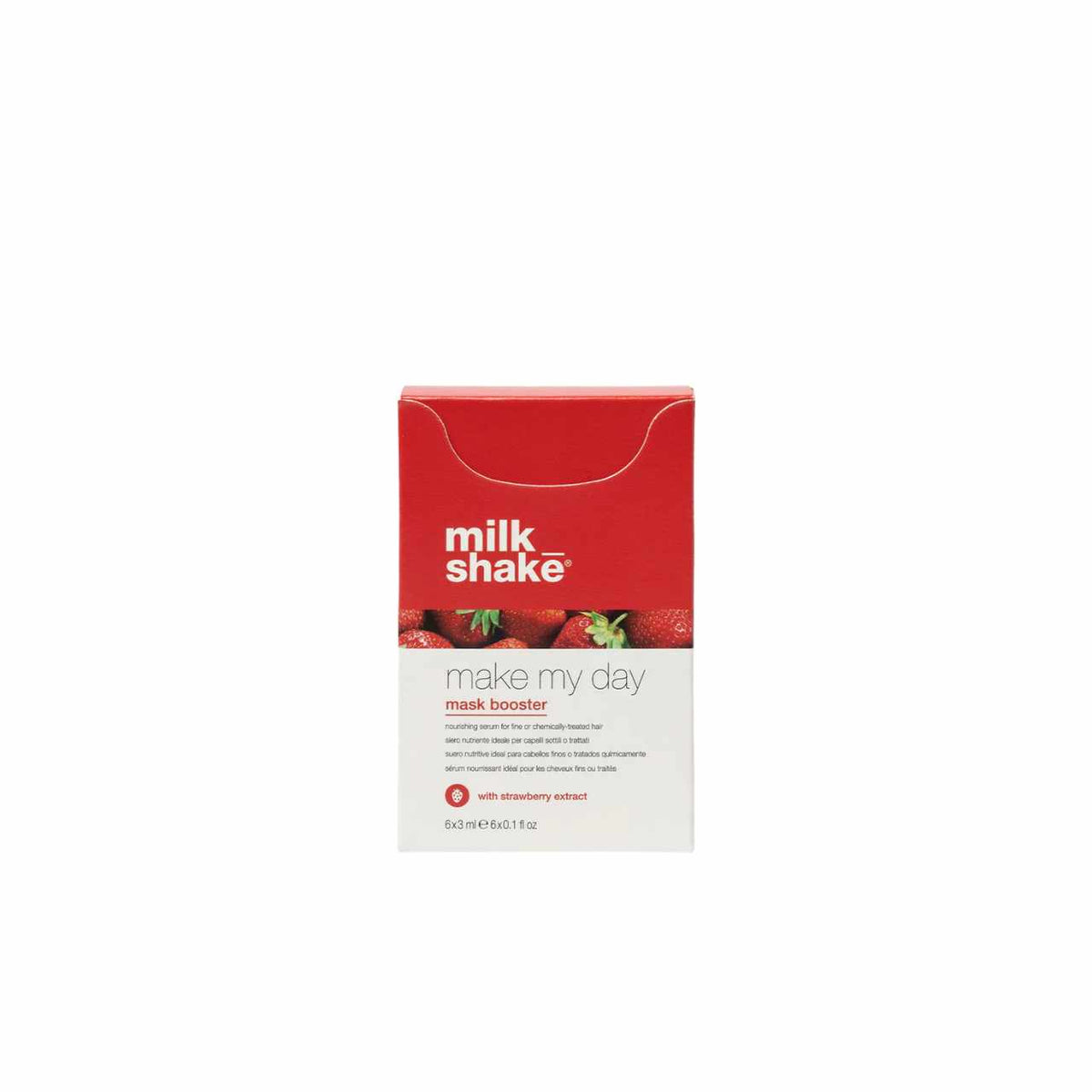 Milkshake Make My Day Mask Booster Strawberry 6x30ml
