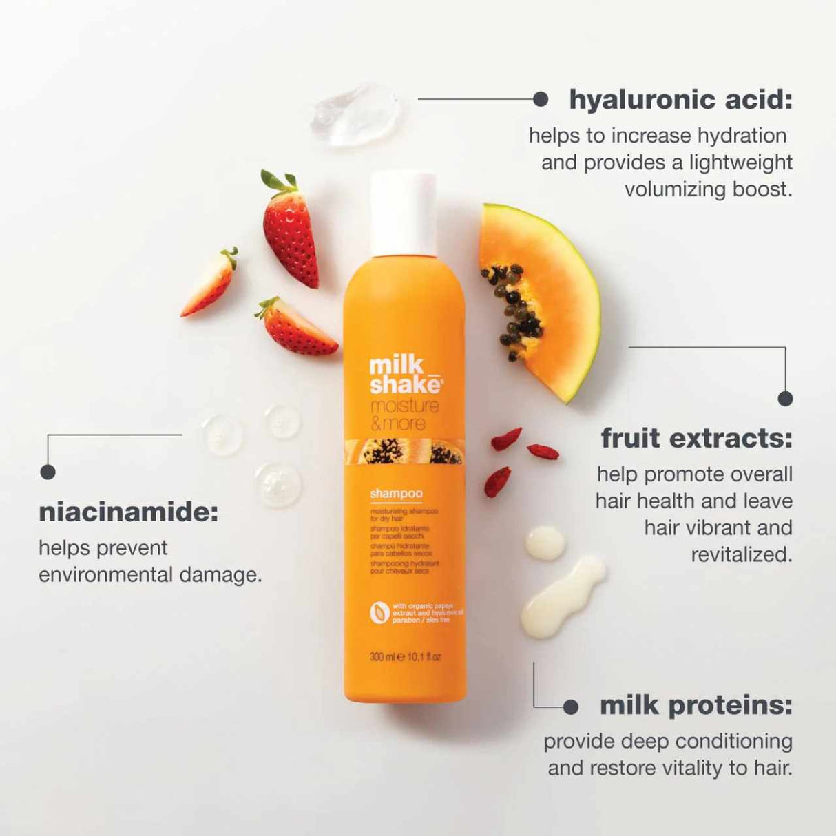 Milkshake Moisture & More Shampoo 300ml