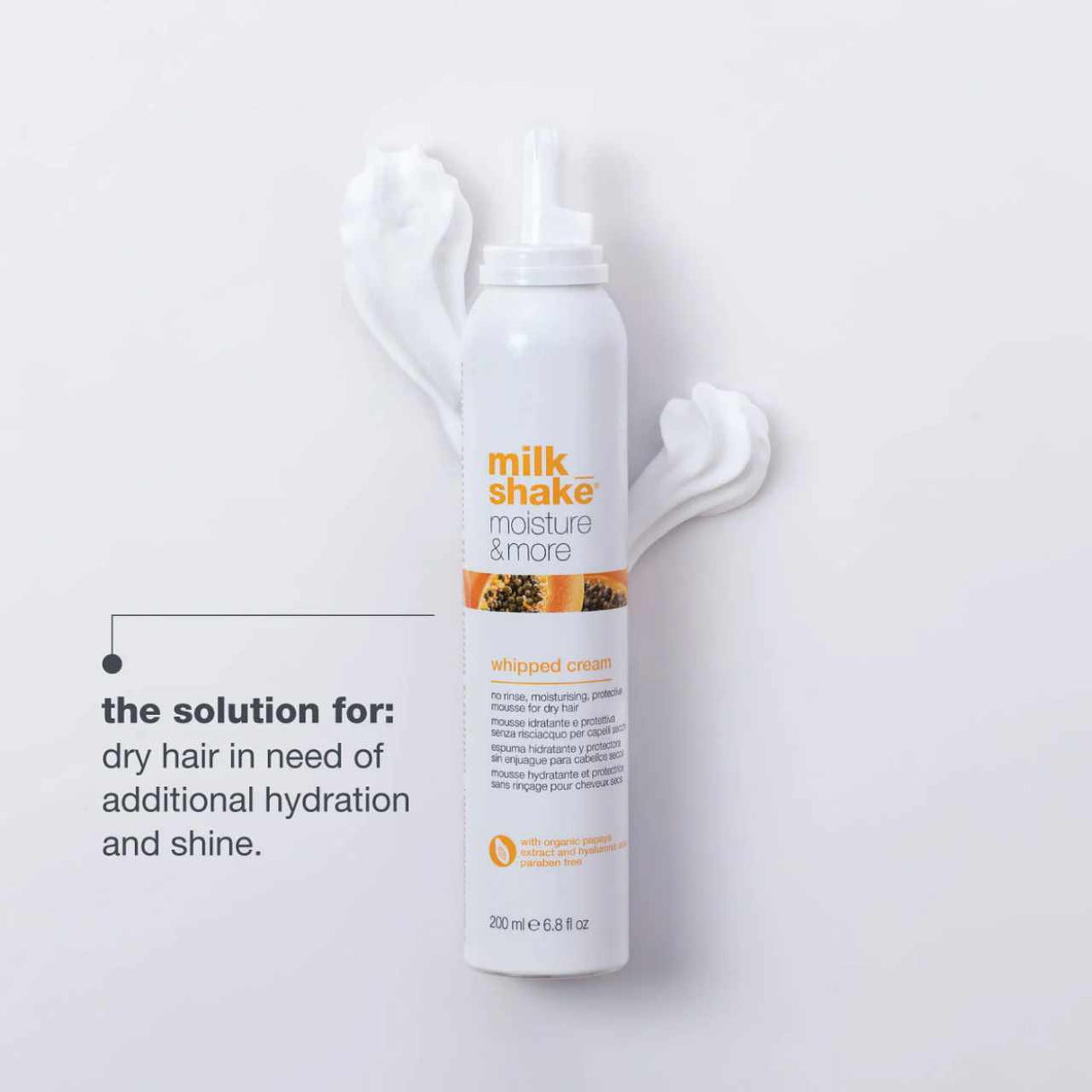 Milkshake Moisture & More Whipped Cream 200ml