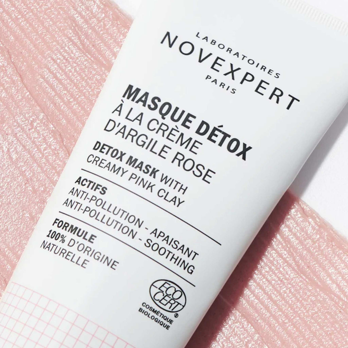 Novexpert Magnesium Detox Mask with Creamy Pink Clay 75ml