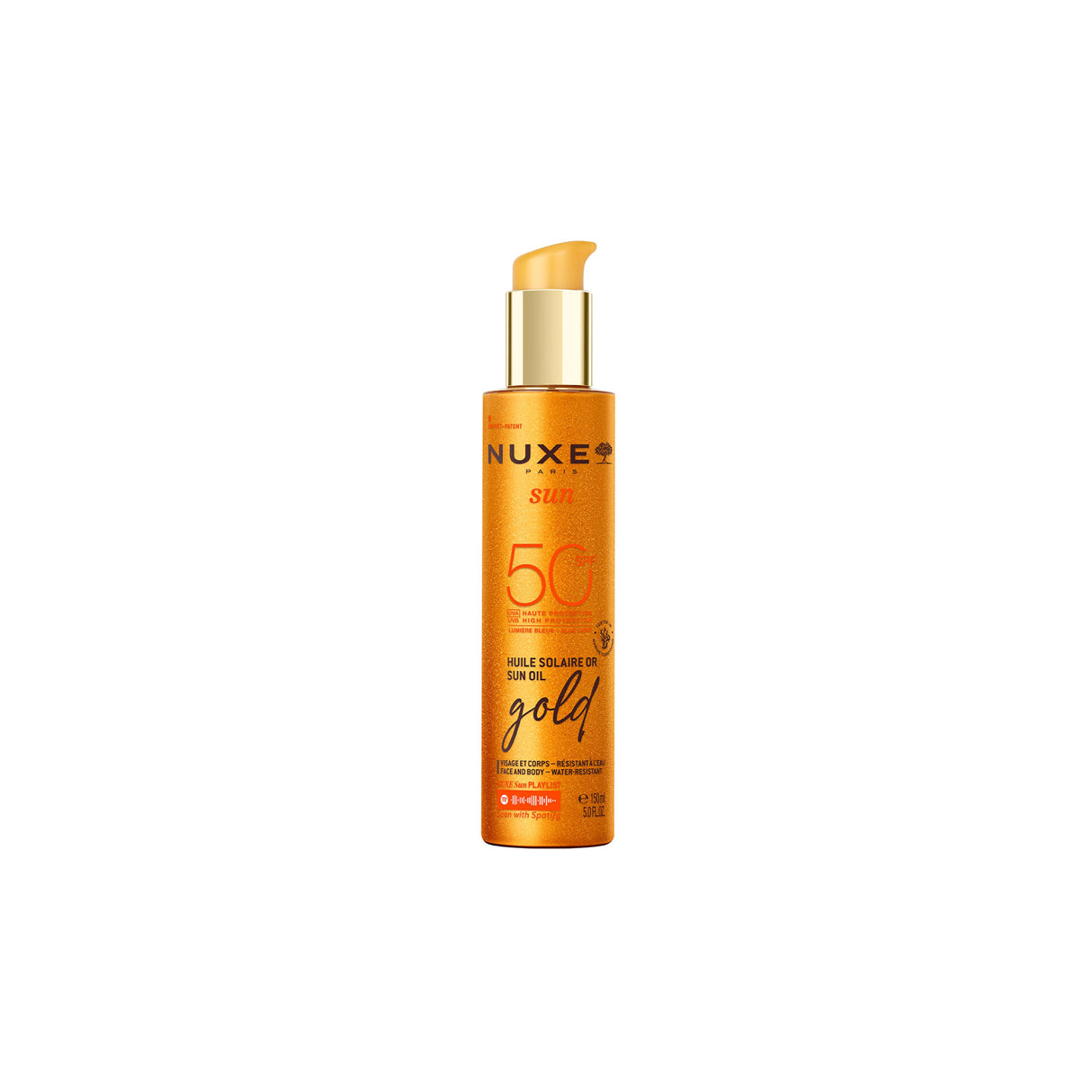 Nuxe NUXE SUN Oil Gold High Protection SPF50 150ml for Face & Body