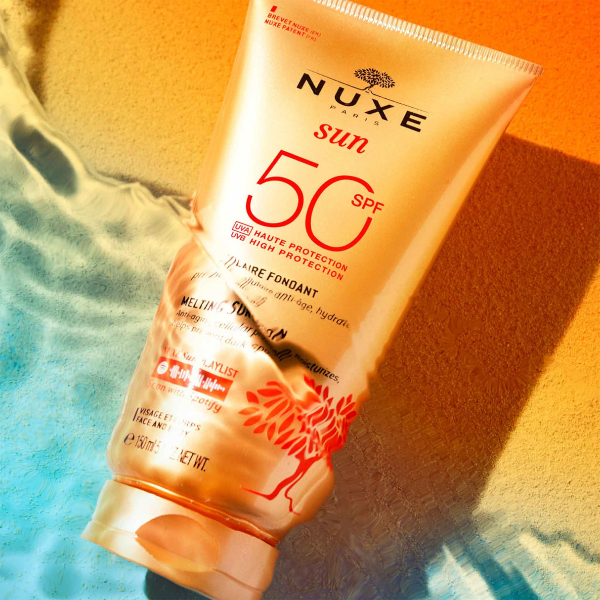 Nuxe NUXE SUN Melting Lotion SPF50 Milk for Face & Body