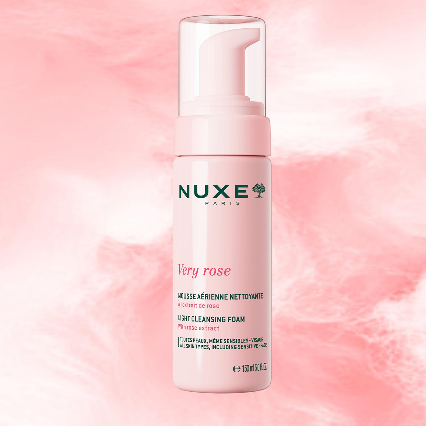 Nuxe Very Rose Cleansing Foam 150ml