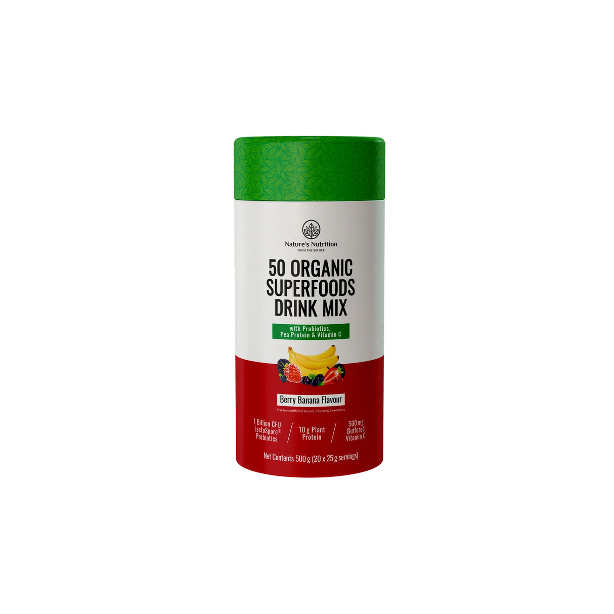 Nature's Nutrition Berry Banana 500 g Core